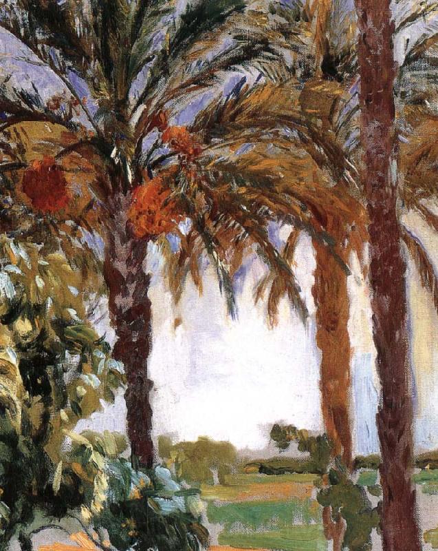 Joaquin Sorolla Palm Norge oil painting art